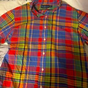 Men’s Ralph Lauren custom fit button down size XL